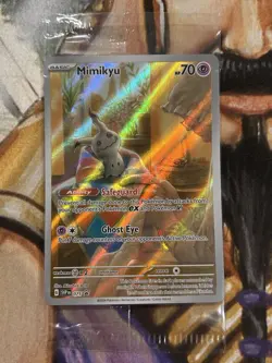 Mimikyu Paldean Fates ETB Black Star Promo Pokemon SVP075 English - SEALED 🔥 - Image 1