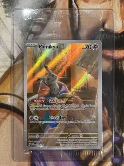 Mimikyu Paldean Fates ETB Black Star Promo Pokemon SVP075 English - SEALED 🔥 - Image 3