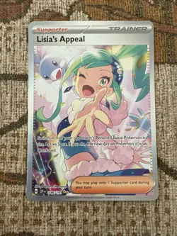 Lisia’s Appeal 246/191 Special Illustration Rare 2024 Pokemon Surging Sparks NM - Image 1