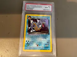 Pokemon Rocket Dark Gyarados Prerelease PSA 9 MINT - Image 1