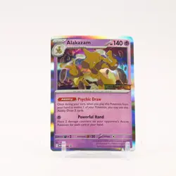 Alakazam - MEP003 Mega Evolution Stamped Promo Pokemon - NM - Image 1