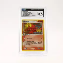 Magcargo - 37/107 CGC 8.5 EX Deoxys Reverse Holo Pokemon - NM/MINT+ - Image 1