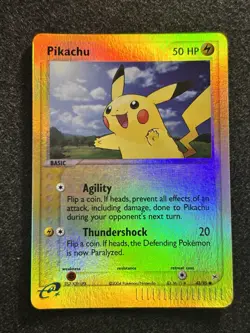 Pikachu 43/95 Pokemon TCG EX Team Aqua Team Magma Reverse Holo Vintage NM/LP - Image 1