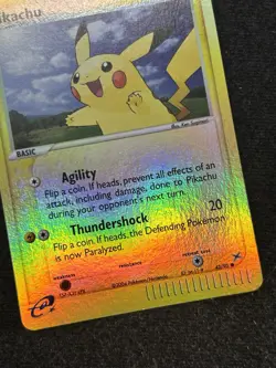 Pikachu 43/95 Pokemon TCG EX Team Aqua Team Magma Reverse Holo Vintage NM/LP - Image 3