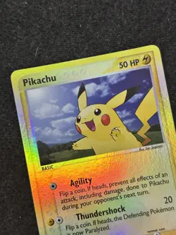 Pikachu 43/95 Pokemon TCG EX Team Aqua Team Magma Reverse Holo Vintage NM/LP - Image 4