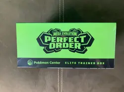 Pokemon TCG Perfect Order Pokemon Center Exclusive ETB Factory Sealed - Image 5