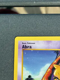 Pokemon Card Abra Base Set 1st Edition 43/102 TCG Trading Card - Image 3