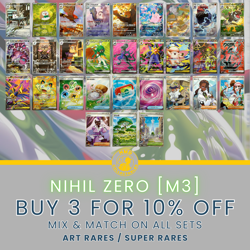 Nihil Zero [M3] - AR/SR - Choose Your Own Full Arts - Japanese Pokemon - Image 1