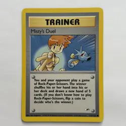 Pokemon TCG Misty's Duel Gym Heroes 123/132 Regular Unlimited LP dd - Image 1