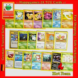 20x Pokemon Karten WOTC Sammlung gemischt div. Set TCG non Holo /W50 - Image 1