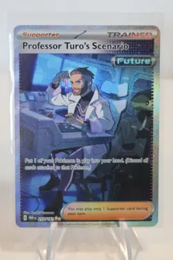 Professor Turo's Scenario 257/182 [SIR] Pokemon TCG SV04: Paradox Rift NM - Image 1