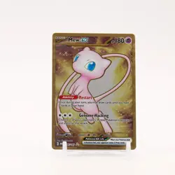 Mew ex - 205/165 151 UPC Gold METAL Promo Pokemon - NM - Image 1
