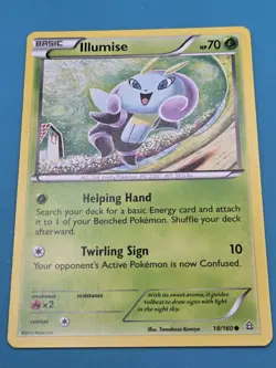 Illumise 18/160 XY - Primal Clash Regular - Pokemon Card LP - Image 1