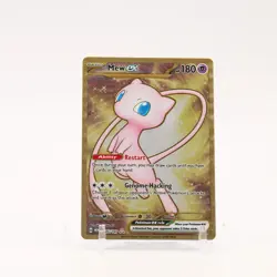 Mew ex - 205/165 151 UPC Gold METAL Promo Pokemon - NM - Image 1