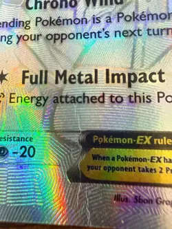 Dialga EX Full Art Secret Rare Holo Pokemon Card XY Phantom Forces 122/119 - Image 2