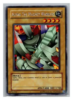 Duelist of the Roses #DOR-001 Alpha the Magnet Warrior - Image 1