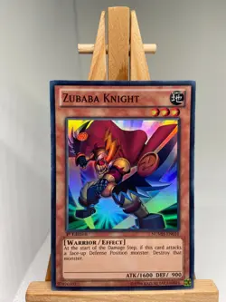 Zubaba Knight - Super Rare 1st Edition NUMH-EN016 - LP - YuGiOh - Image 1