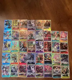 One Piece Japanese SR Card Lot - Image 1