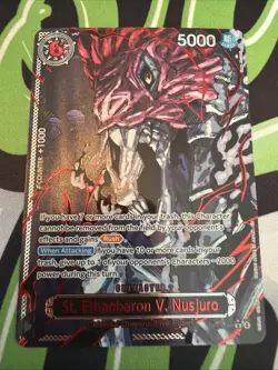 One Piece St. Ethanbaron V. Nusjuro Parallel Foil OP13-080 Carrying On His Will - Image 1