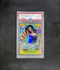 2025 One Piece Legacy of the Master Bartholomew Kuma OP12-119 English - PSA 10 - Image 3