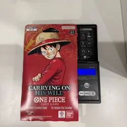 One Piece OP-13 CARRYING ON HIS WILL Sleeved Booster Pack - HEAVY - 37.58g - Image 1