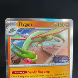 Flygon Pokemon Phantasmal Flames Staff Promo #016 - Image 3