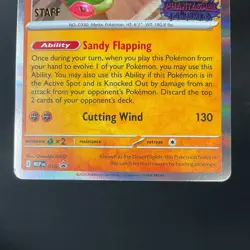 Flygon Pokemon Phantasmal Flames Staff Promo #016 - Image 4