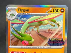 Flygon Pokemon Phantasmal Flames Staff Promo #016 - Image 3