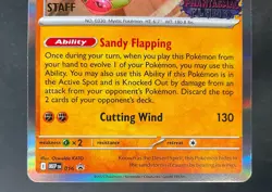 Flygon Pokemon Phantasmal Flames Staff Promo #016 - Image 4