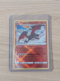 Pokemon TCG Radiant Charizard Crown Zenith 020/159 Holo Radiant Rare - Image 1