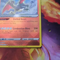 Pokemon Radiant Charizard TCG Crown Zenith Holo Card 020/159 Rare - Image 4