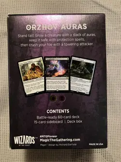 MTG Orzhov Auras - Pioneer Challenger Deck - Magic NEW ENGLISH SEALED - Image 2