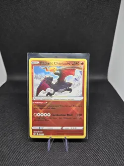 Pokemon Radiant Charizard TCG Crown Zenith Holo Card 020/159 Rare - Image 1