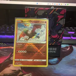 Pokemon TCG Radiant Charizard Crown Zenith 020/159 Holo Radiant Rare - Image 1