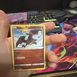Pokemon TCG Radiant Charizard Crown Zenith 020/159 Holo Radiant Rare - Image 3