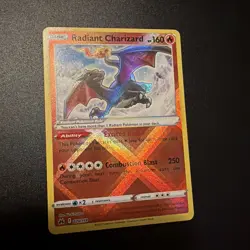 Pokemon TCG Radiant Charizard Crown Zenith 020/159 Holo Radiant Rare - Image 1