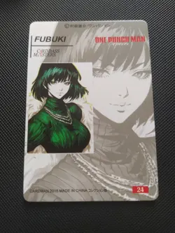 Anime Holo Waifu Card - Cardass Masters - One Puck Man - Fubuki #24 - Image 2