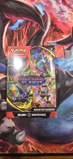 Pokemon TCG: Phantasmal Flames Factory Sealed Booster Bundle Box - Image 1