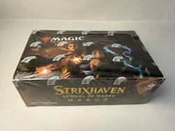 Magic: The Gathering Strixhaven School of Mages Draft Booster Box - Unopened MTG - Image 1