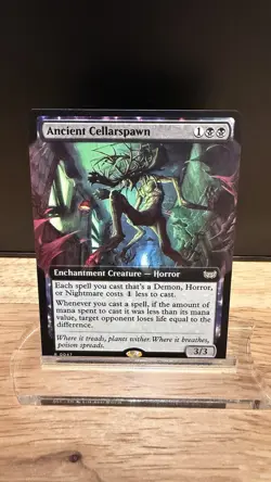 Ancient Cellarspawn (Extended Art) Commander: Duskmourn: House of Horror Regular - Image 1