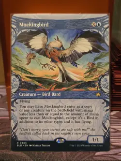 Mockingbird (Showcase) Bloomburrow Regular Nm - Image 1