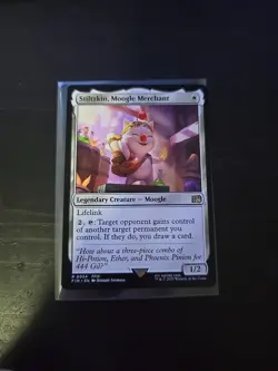 MTG Stiltzkin, Moogle Merchant English Final Fantasy FIN NM R0034 - Image 1