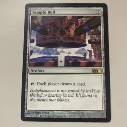 Temple Bell (217/249, M11, 2010) - Magic the Gathering Card Rare LP - Image 1