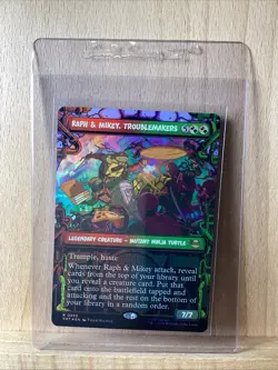 Raph & Mikey, Troublemakers (Showcase) Teenage Mutant Ninja Turtles Foil - Image 1