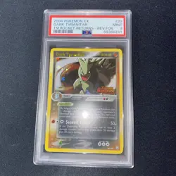 2004 POKEMON EX TEAM ROCKET RETURNS #20 DARK TYRANITAR-REVERSE FOIL PSA 9 - Image 2