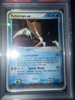 Pokemon Kabutops ex 97/100 Holo EX Sandstorm 2003 PSA 8 NM-MT - Image 2