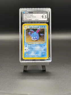 [CGC 9.5] Pokemon Light Azumarill #13 Neo Destiny Unlimited Holo Rare WOTC Mint+ - Image 1