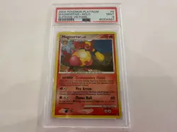 PSA 9 Magmortar Holo 6/147 Pokemon TCG Platinum Supreme Victors 2009 MINT Pop 41 - Image 1