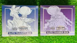 2x Pokemon Chilling Reign Elite Trainer Box ETB Set Lot of 2 Sealed - Image 1