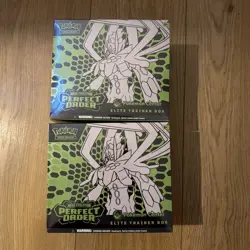 2x Pokemon Perfect Order Pokemon Center Elite Trainer Box (ETB) New and Sealed - Image 1